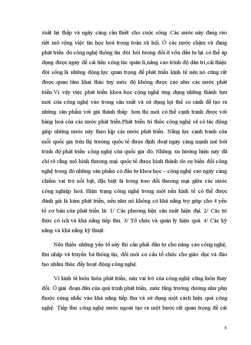 image for page Luận chứng vai trò của tri thức khoa học công nghệ với phát triển kinh tế