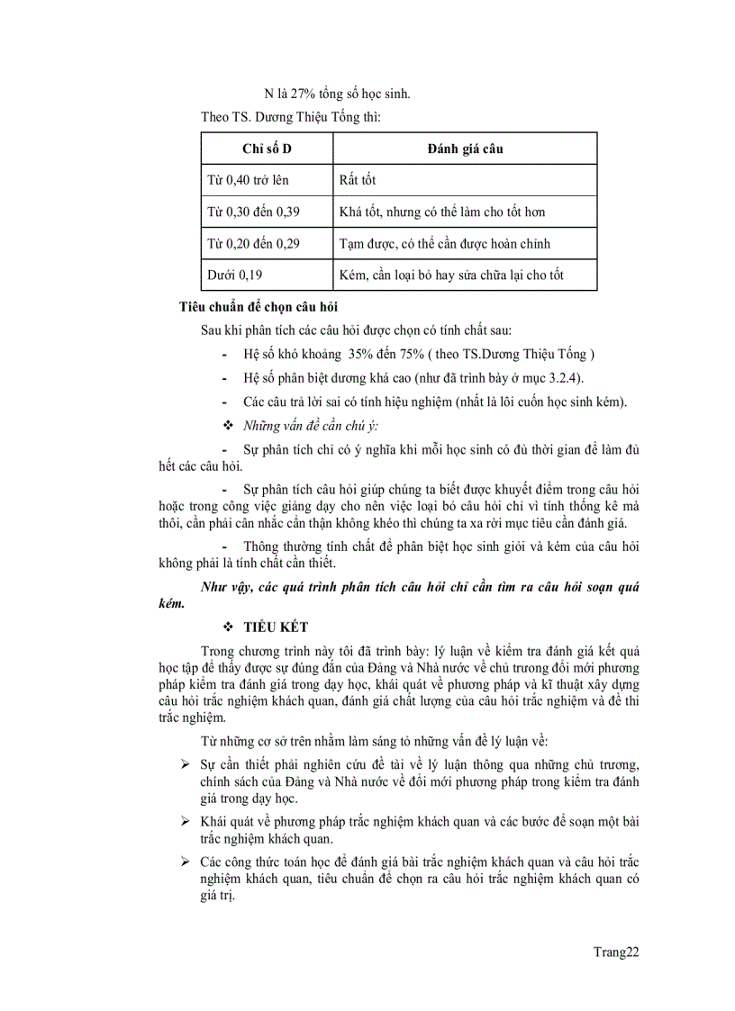 image for page Nghiên cứu xây dựng câu hỏi trắc nghiệm khách quan nhiều lựa chọn chương các định luật bảo toàn trong chương trình vật lý 10