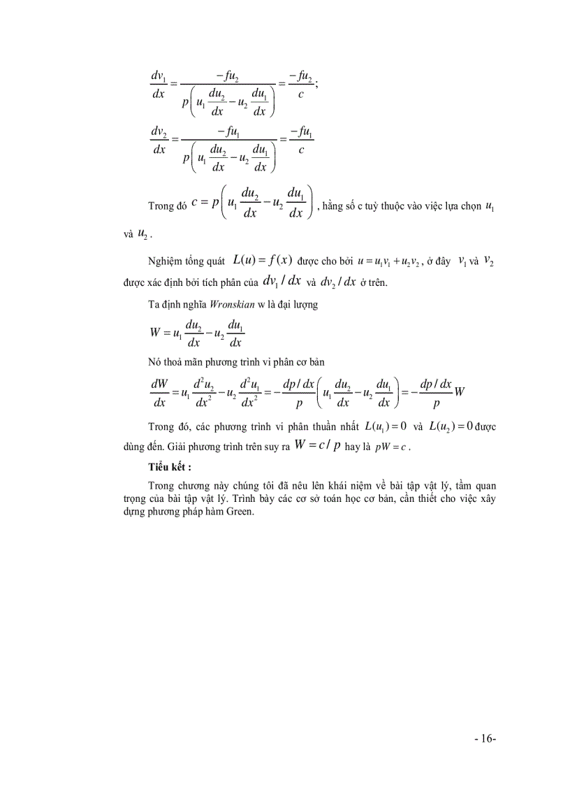 image for page Sử dụng phương pháp hàm Green để giải một số bài toán truyền nhiệt