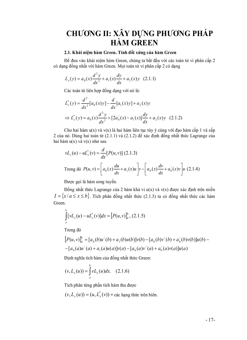 image for page Sử dụng phương pháp hàm Green để giải một số bài toán truyền nhiệt