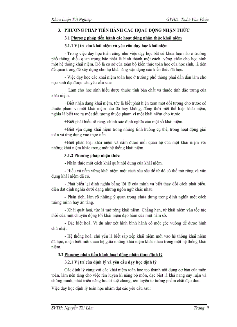 image for page Tăng cường hoạt động nhận thức của học sinh thông qua dạy học chương phương pháp toạ độ trong mặt phẳng hình học 10