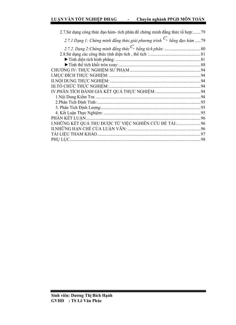image for page Tăng cường hoạt động nhận thức của học sinh thông qua việc dạy học các yếu tố giải tích nguyên hàm tích phân ở trung học phổ thông