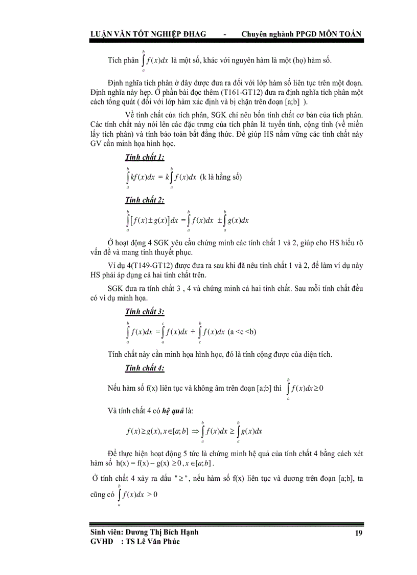 image for page Tăng cường hoạt động nhận thức của học sinh thông qua việc dạy học các yếu tố giải tích nguyên hàm tích phân ở trung học phổ thông