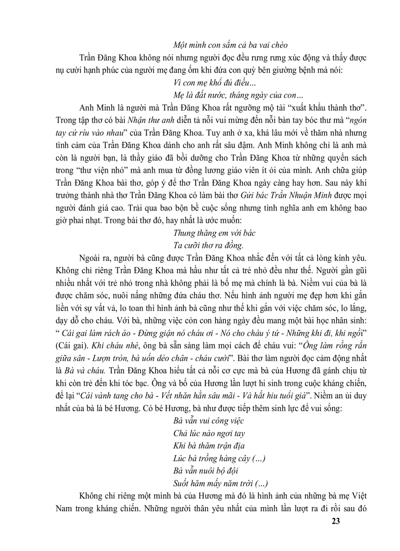 image for page Thế giới nghệ thuật thơ Trần Đăng Khoa thời niên thiếu