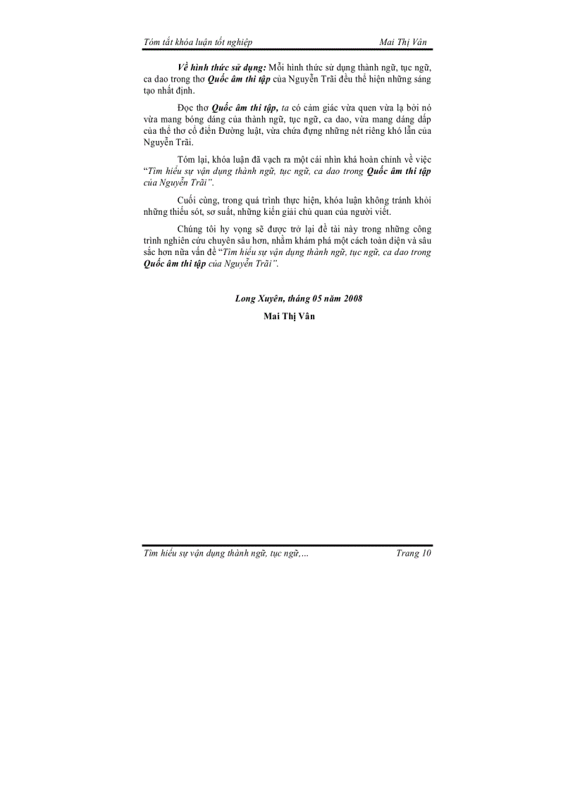 image for page Tìm hiểu sự vận dụng thành ngữ tục ngữ ca dao trong quốc âm thi tập của Nguyễn Trãi