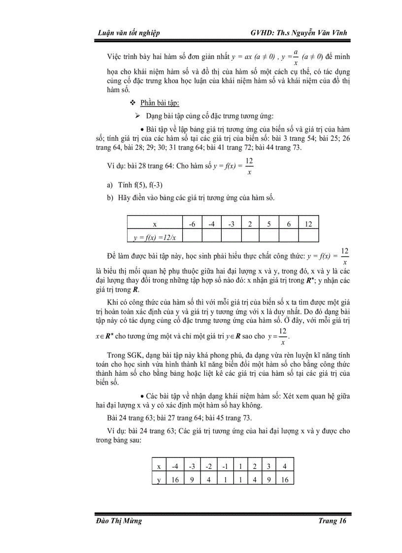 image for page Vài nét về dạy học khái niệm hàm số ở trường phổ thông