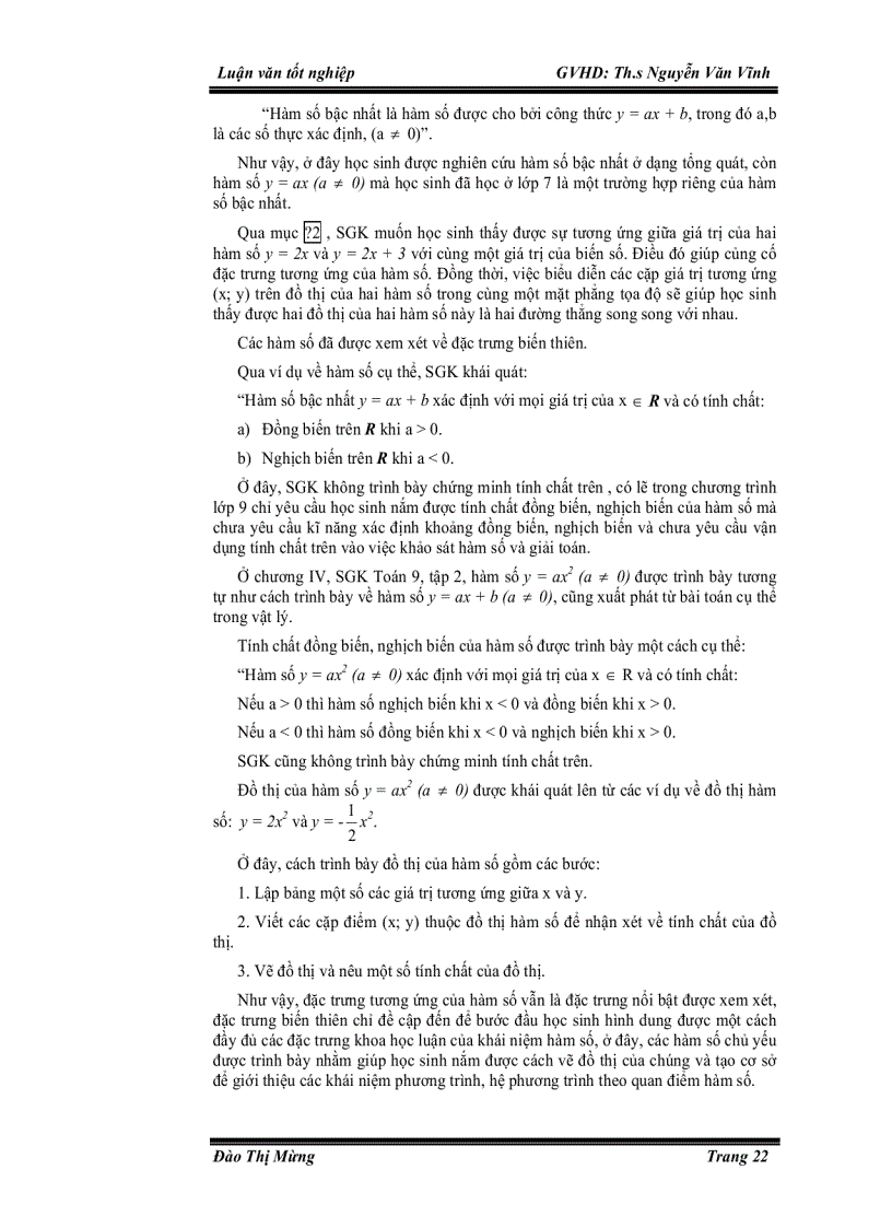 image for page Vài nét về dạy học khái niệm hàm số ở trường phổ thông