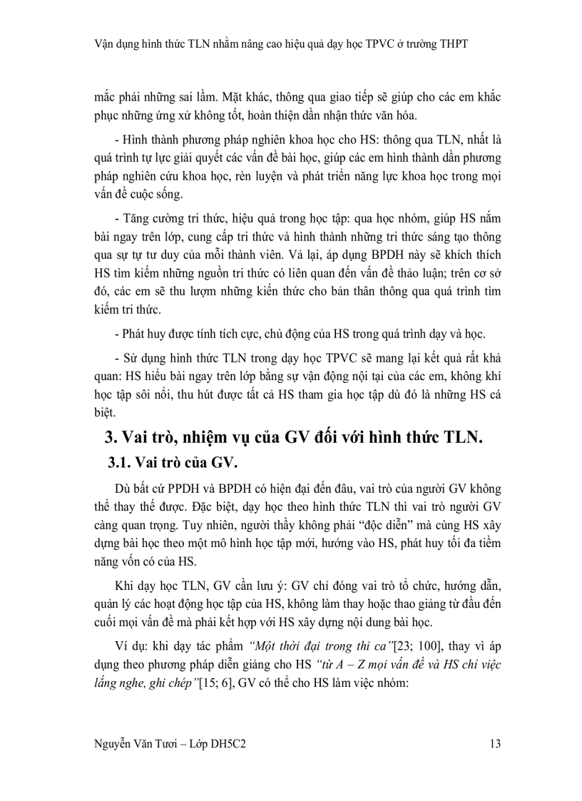 image for page Vận dụng hình thức thảo luận nhóm nhằm nâng cao hiệu quả dạy học tác phẩm văn chương ở trường trung học phổ thông
