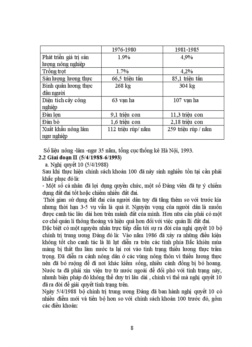 image for page Nội dung phát triển kinh tế nông nghiệp nông thôn thời kỳ đổi mới