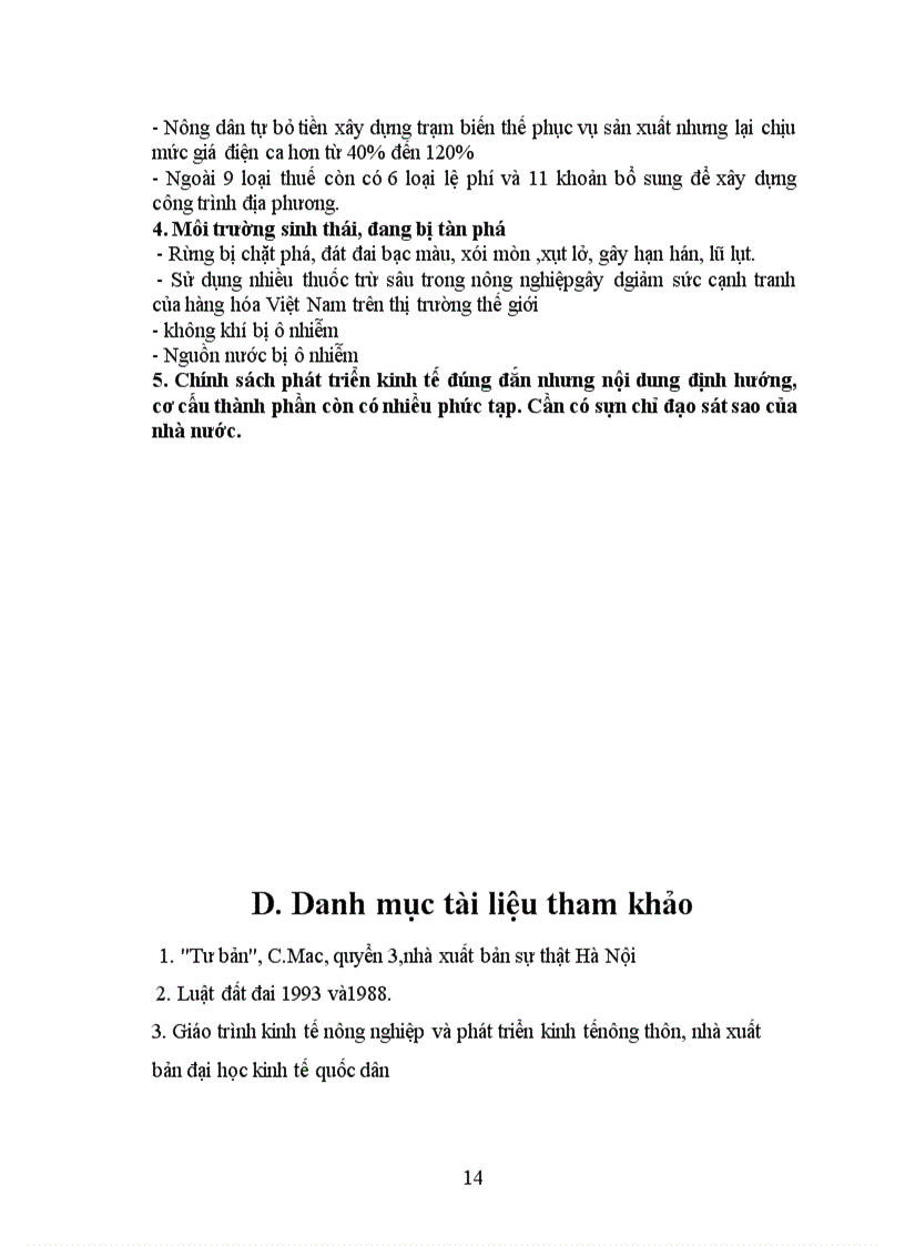 image for page Nội dung phát triển kinh tế nông nghiệp nông thôn thời kỳ đổi mới