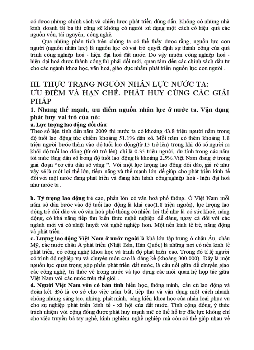 image for page Phát huy nguồn nhân lực trong sự nghiệp Công nghiệp hoá Hiện đại hoá ở nước ta hiện nay