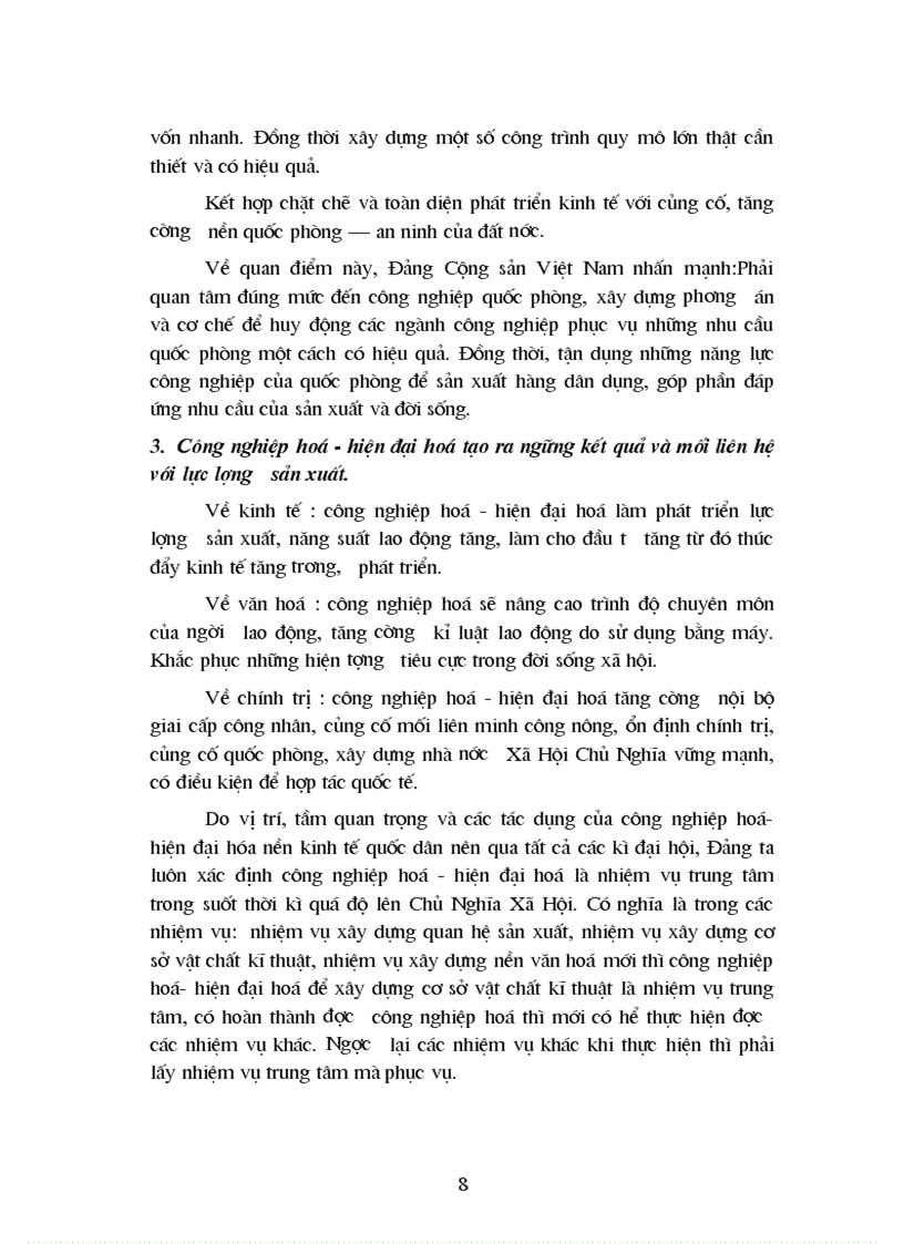 image for page Vai trò của lực lượng sản xuất trong đời sống xã hội và sự vận dụng của Đảng vào quá trình CNH HĐH ở Việt Nam hiện nay