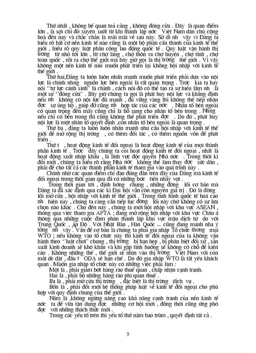 image for page Vấn đề phát triển kinh tế đối ngoại trong thời kỳ quá độ lên CNXH ở Việt Nam