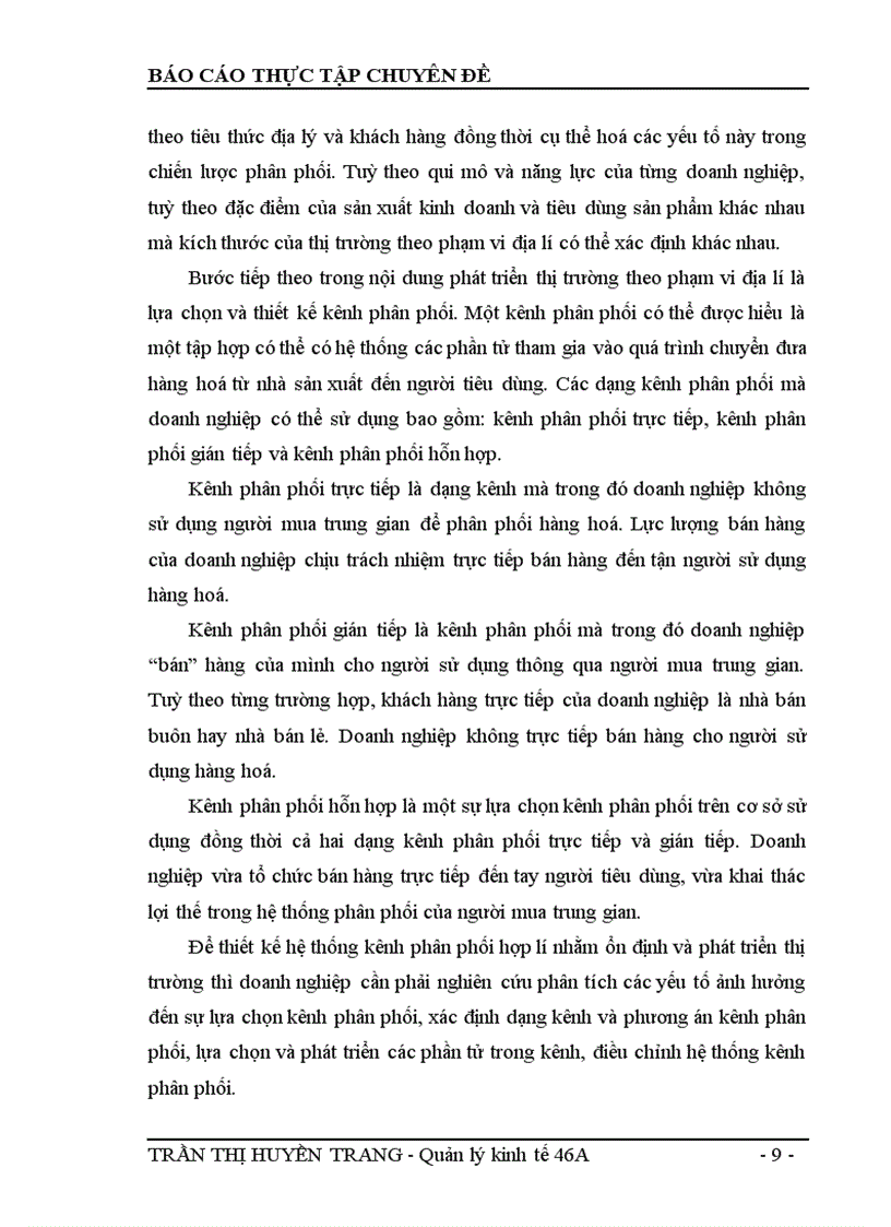 image for page Hoàn thiện chiến lược phát triển thị trường của tổng Công ty CP dệt may Hà Nội Hanosimex