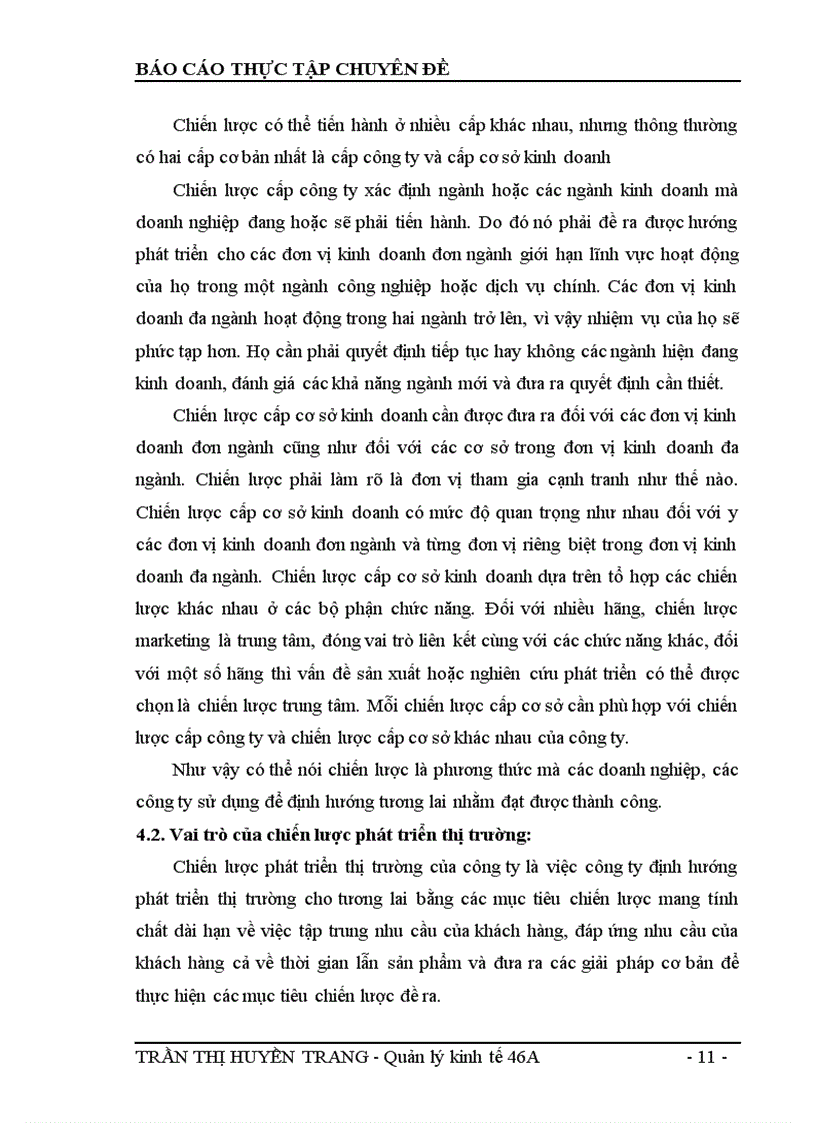 image for page Hoàn thiện chiến lược phát triển thị trường của tổng Công ty CP dệt may Hà Nội Hanosimex