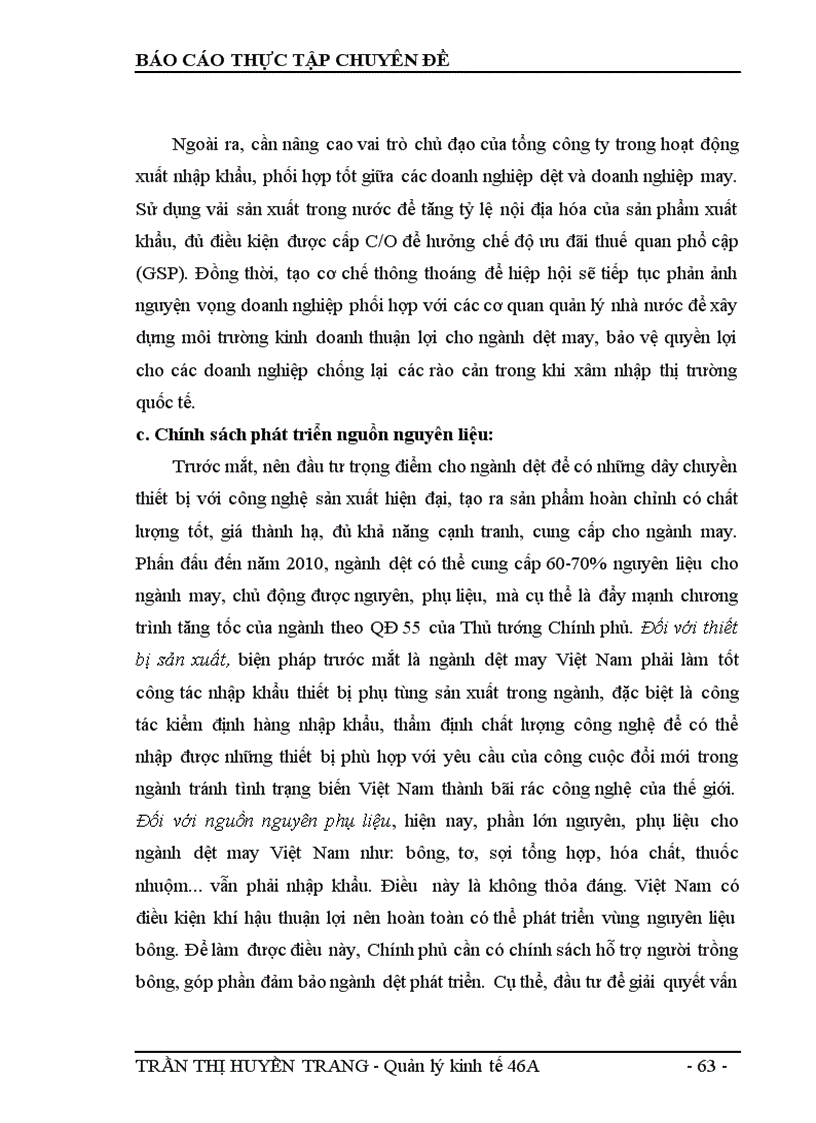 image for page Hoàn thiện chiến lược phát triển thị trường của tổng Công ty CP dệt may Hà Nội Hanosimex