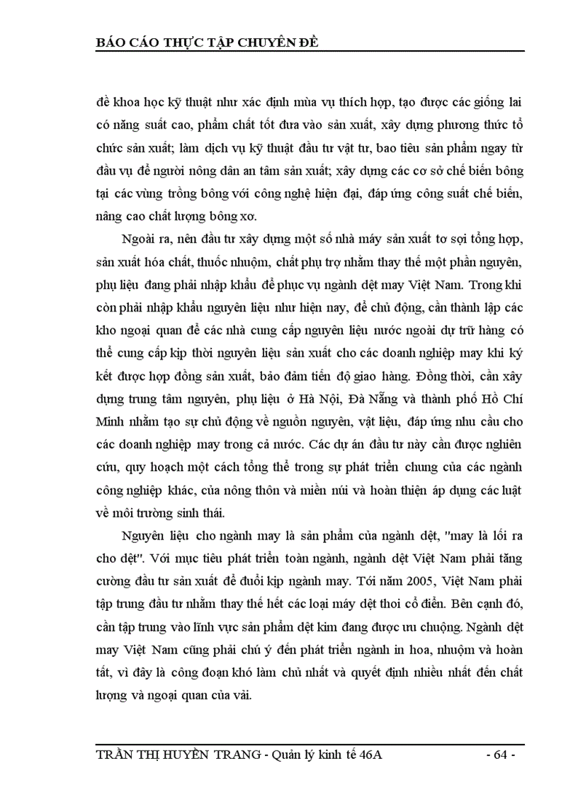 image for page Hoàn thiện chiến lược phát triển thị trường của tổng Công ty CP dệt may Hà Nội Hanosimex
