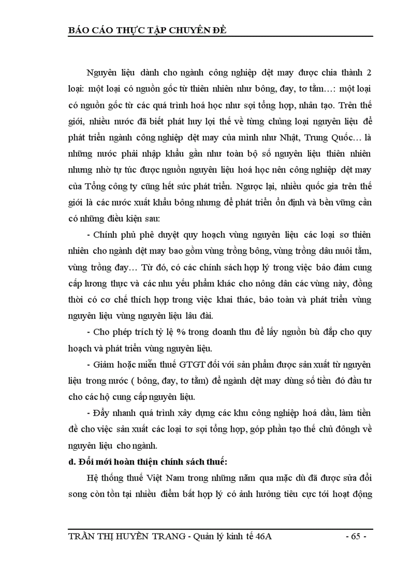 image for page Hoàn thiện chiến lược phát triển thị trường của tổng Công ty CP dệt may Hà Nội Hanosimex