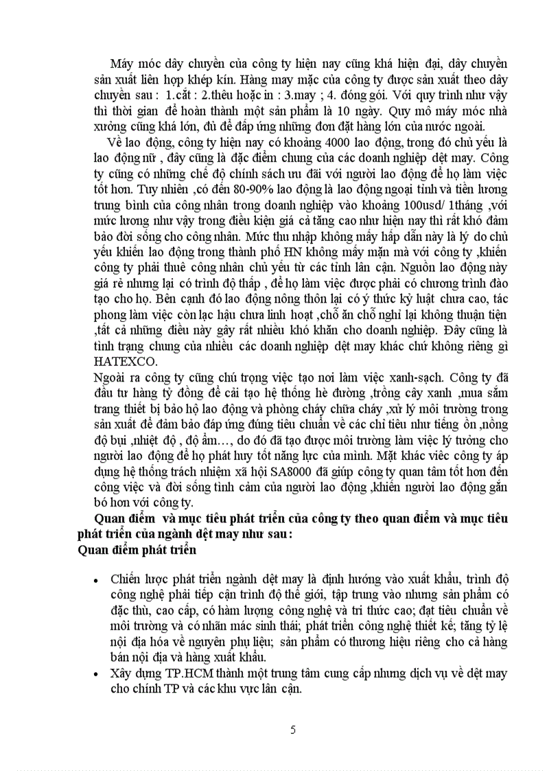 image for page Báo cáo thực tập Tại Công ty dệt may 19 5 HATEXCO