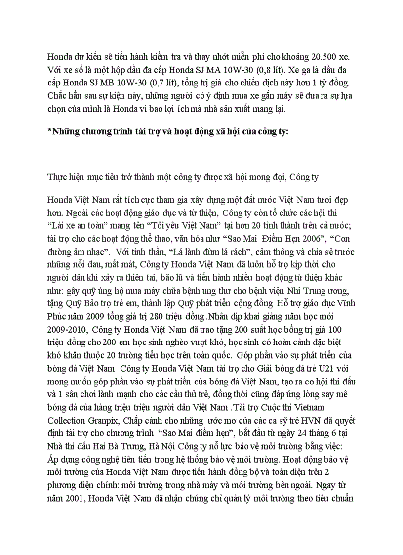 image for page Quản trị chất lượng toàn diện TQM Honda Việt Nam