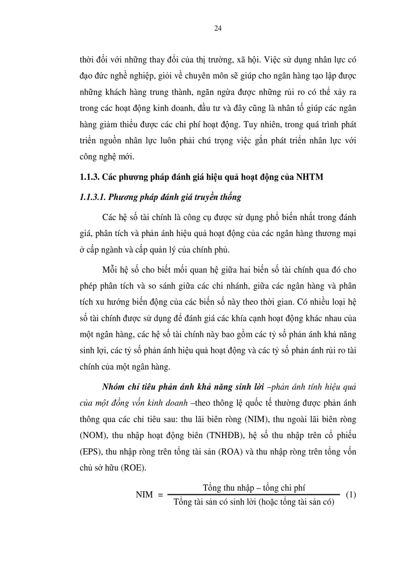 image for page Phân tích các nhân tố ảnh hưởng đến hiệu quả hoạt động của các ngân hàng thương mại ở Việt Nam