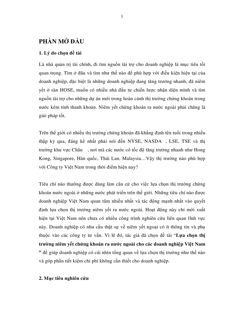 image for page Lựa chọn thị trường niêm yết chứng khoán ra nước ngoài cho các doanh nghiệp Việt Nam