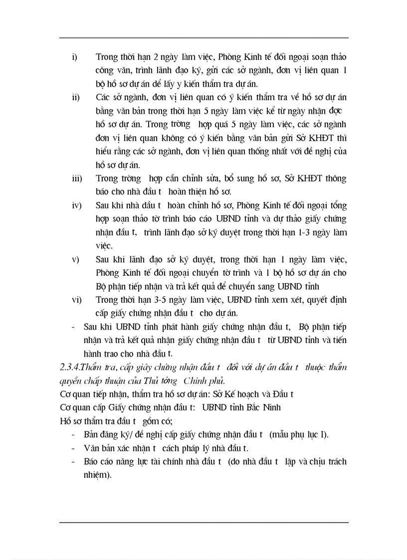 image for page Quy trình thủ tục cấp giấy chứng nhận đầu tư nước ngoài ở Tỉnh Bắc Ninh