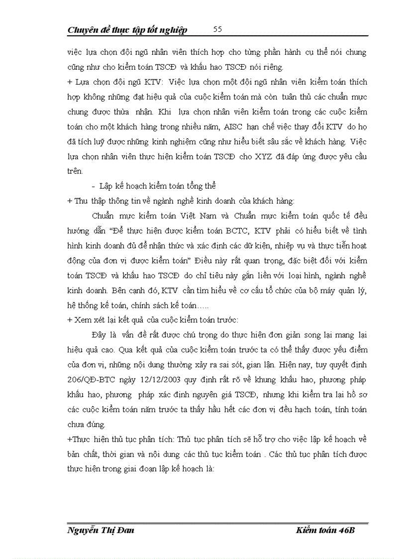 image for page Hoàn thiện kiểm toán TSCĐ trong kiểm toán BCTC do Công ty kiểm toán và dịch vụ tin học AISC Chi nhánh Hà Nội thực hiện