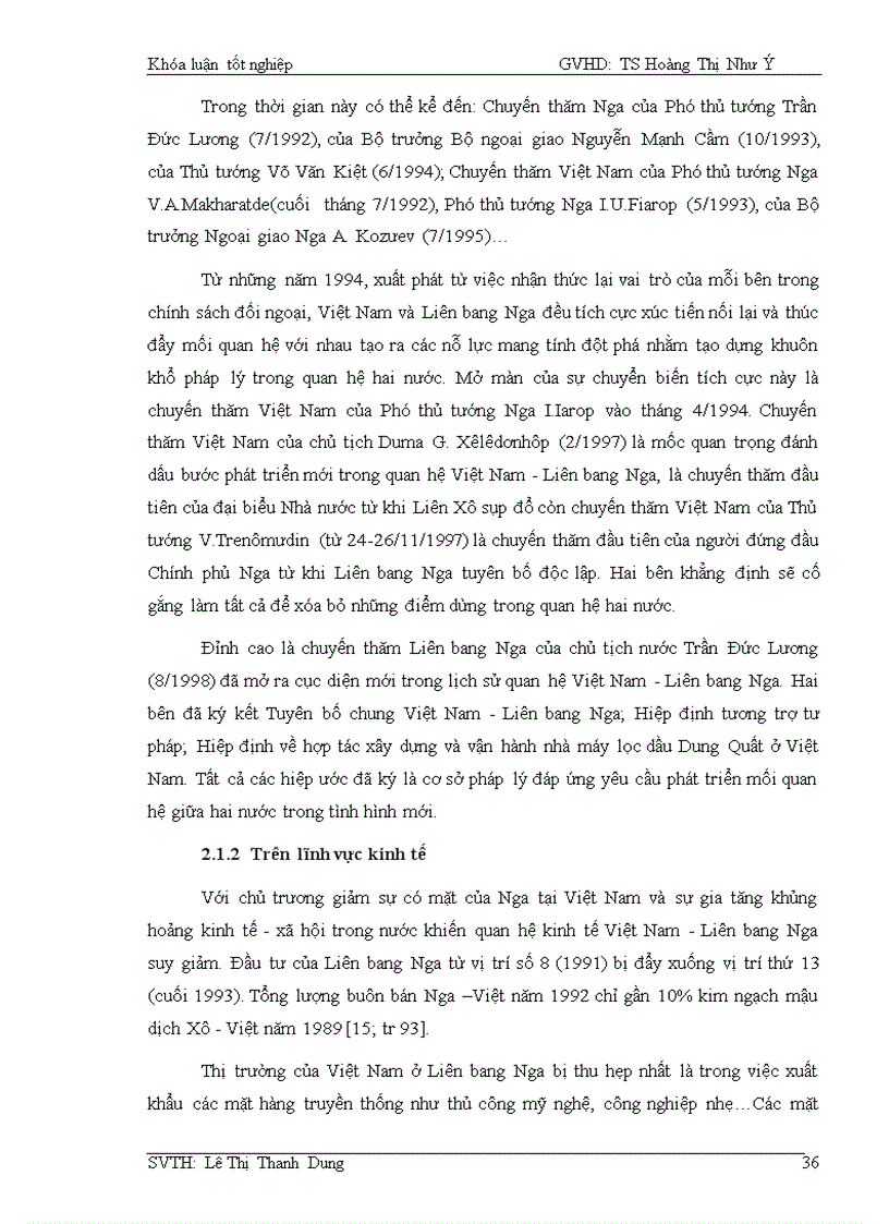 image for page Quan hệ Việt Nam Liên Bang Nga trong thập niên đầu thế kỷ XXI