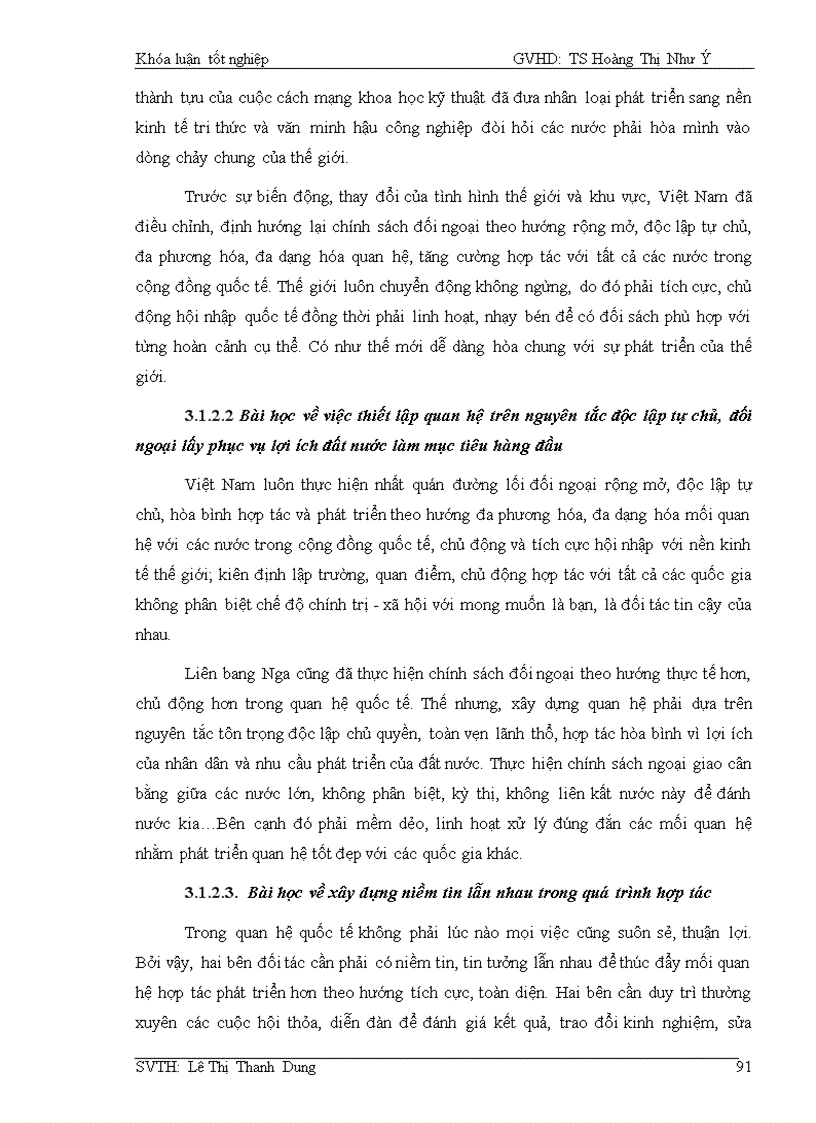 image for page Quan hệ Việt Nam Liên Bang Nga trong thập niên đầu thế kỷ XXI