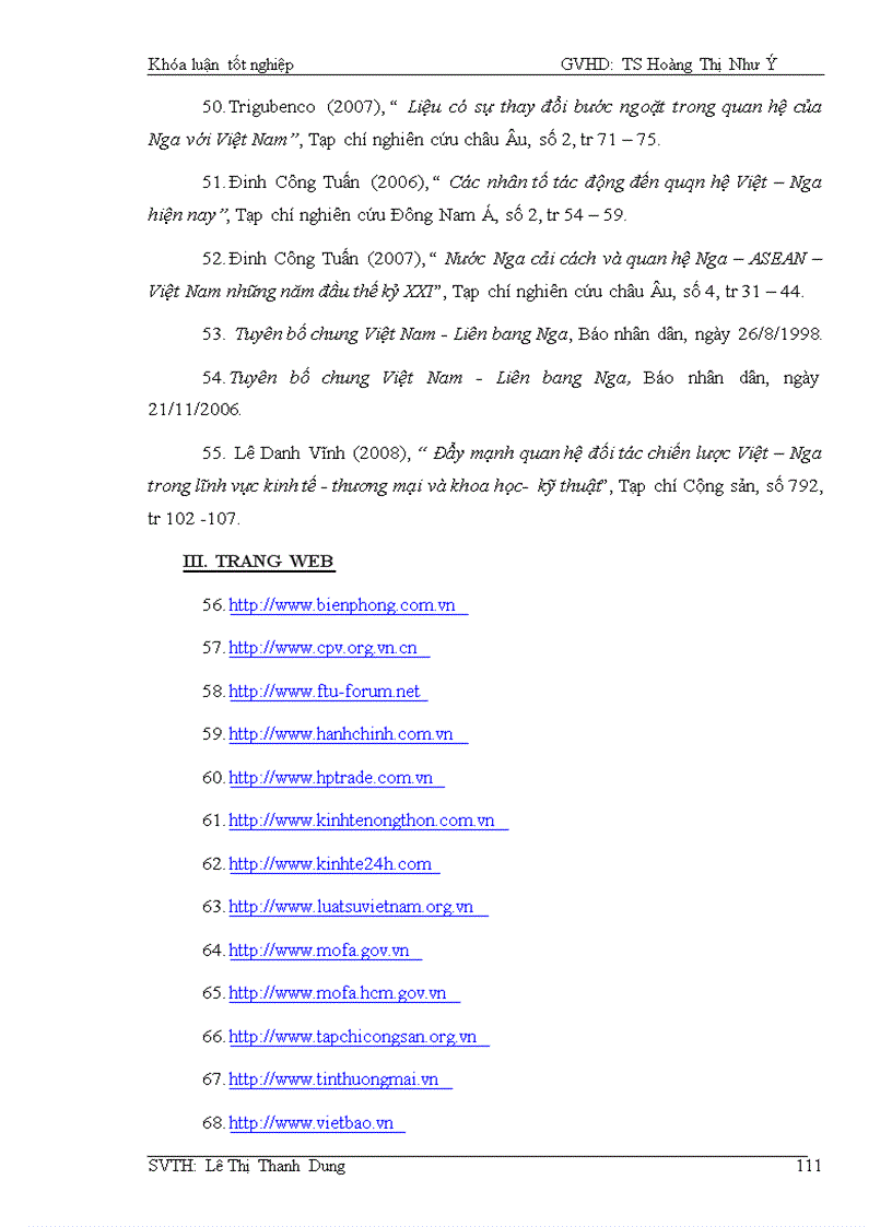 image for page Quan hệ Việt Nam Liên Bang Nga trong thập niên đầu thế kỷ XXI