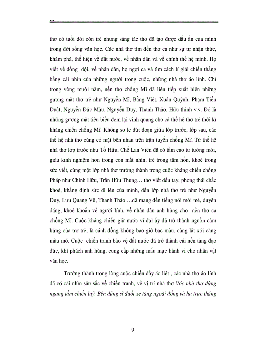 image for page Hình tượng nhân dân và người chiến sĩ trong thơ Thanh Thảo