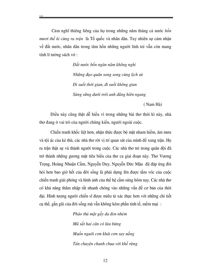 image for page Hình tượng nhân dân và người chiến sĩ trong thơ Thanh Thảo