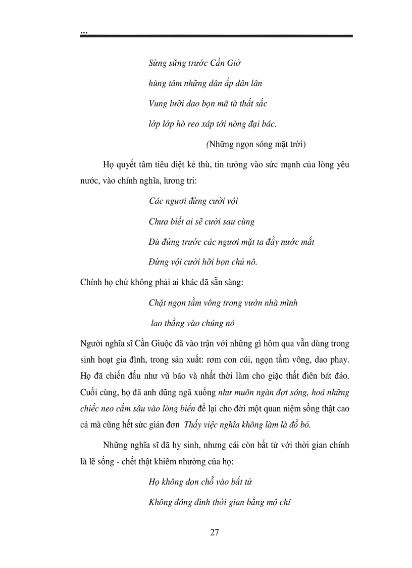 image for page Hình tượng nhân dân và người chiến sĩ trong thơ Thanh Thảo