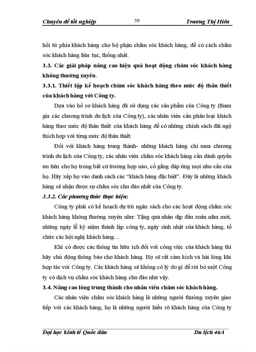 image for page Hoạt động chăm sóc khách hàng của Công ty du lịch quốc tế T C