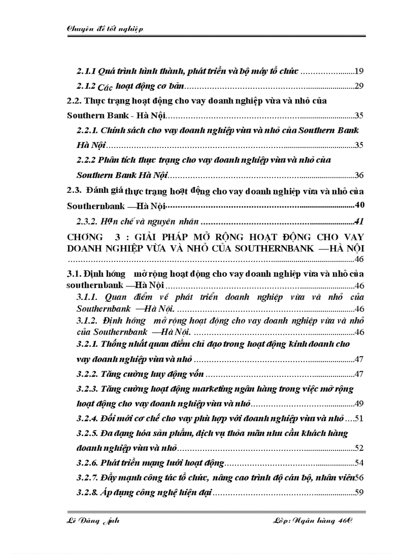 image for page Mở rộng hoạt động cho vay doanh nghiệp vừa và nhỏ của ngân hàng thương mại cổ phần Phương Nam chi nhánh Hà Nội