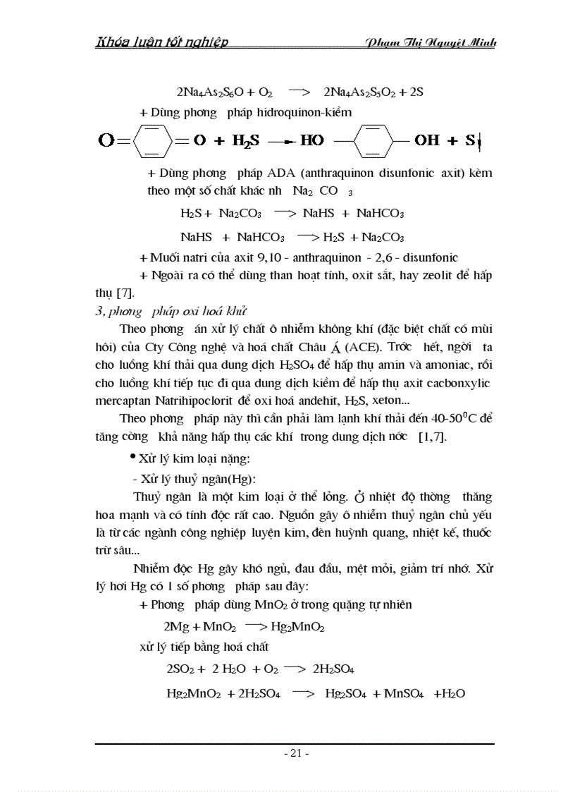image for page Nghiên cứu khảo sát đánh giá sự tác động của sản xuất đến môi trường tại công ty cổ phần Cao su Nhựa Hải Phòng