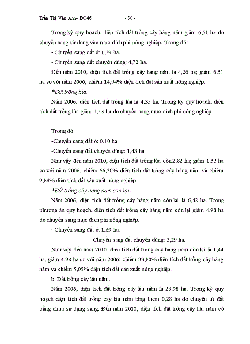 image for page Hoàn thiện công tác quy hoạch sử dụng đất chi tiết đến năm 2010 và định hướng sử dụng đất đến năm 2020 của phường Hưng Bình thành phố Vinh