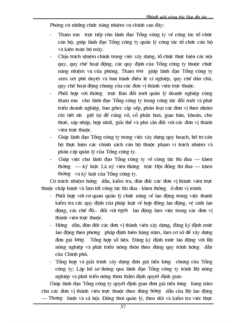 image for page Đánh gia công tác lập dự án Xây dựng x ưởng chế biến tinh bột sắn công suất 90 tấn ngày tại Tỉnh Sơn La của Tổng công ty xây dựng nông nghiệp và phát triển nông thôn