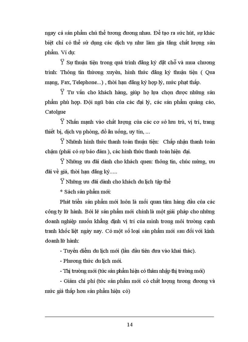 image for page Kinh doanh lữ hành quốc tế và áp dụng marketing hỗn hợp trong hoạt động thu hút khách tại các công ty lữ hành quốc tế