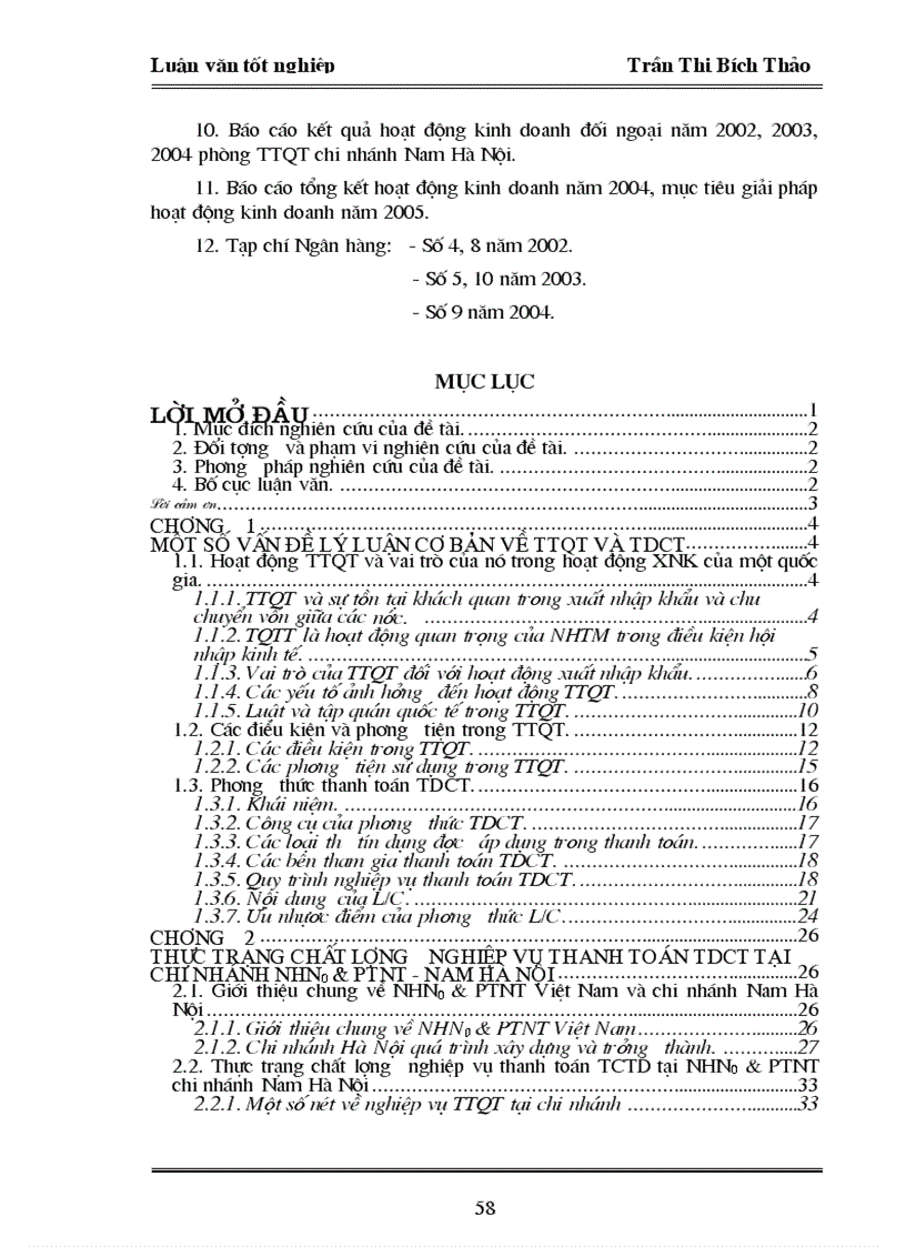 image for page Một số giải pháp nhằm hoàn thiện và nâng cao chất lư ợng thanh toán bằng L C tại NHN0 PTNT chi nhánh Nam Hà Nội Việt Nam