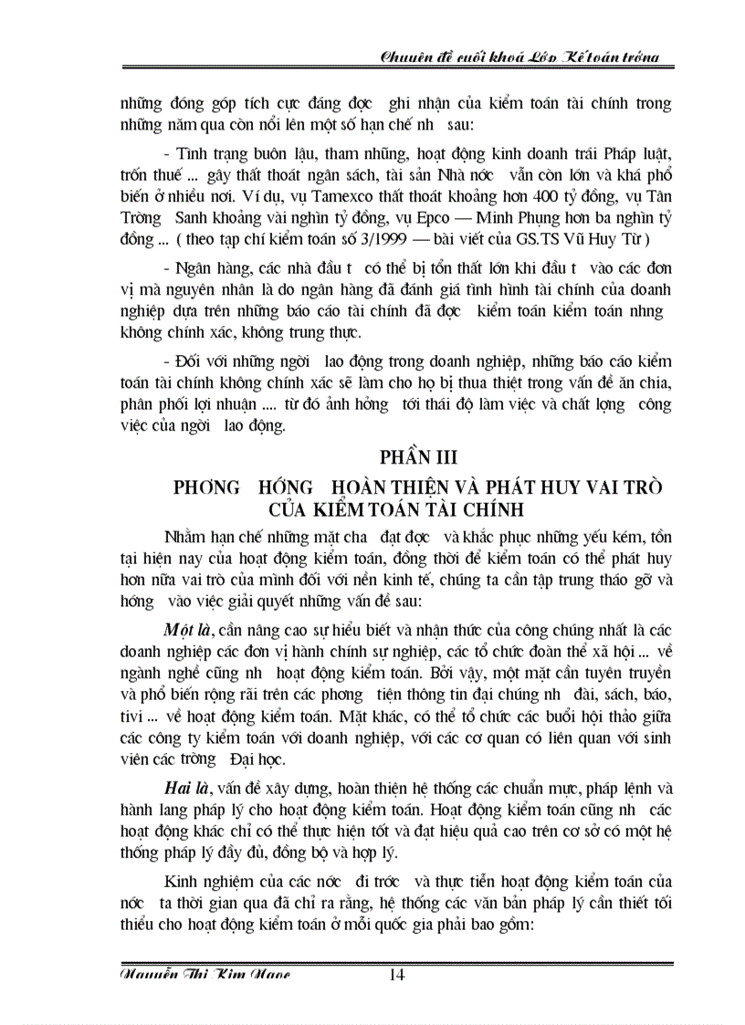 image for page Vai trò và chức năng của kiểm toán tài chính trong nền kinh tế Việt Nam