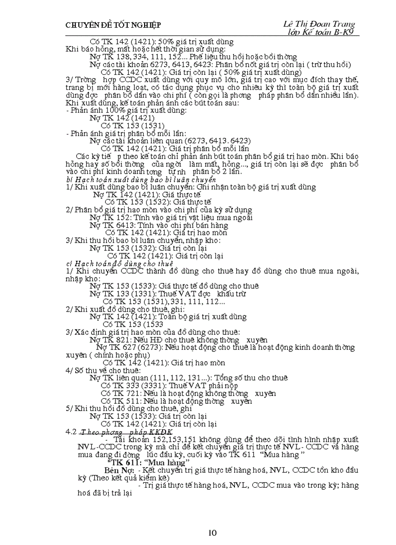 image for page Tổ chức hạch toán nguyên vật liệu công cụ dụng cụ trong các doanh nghiệp