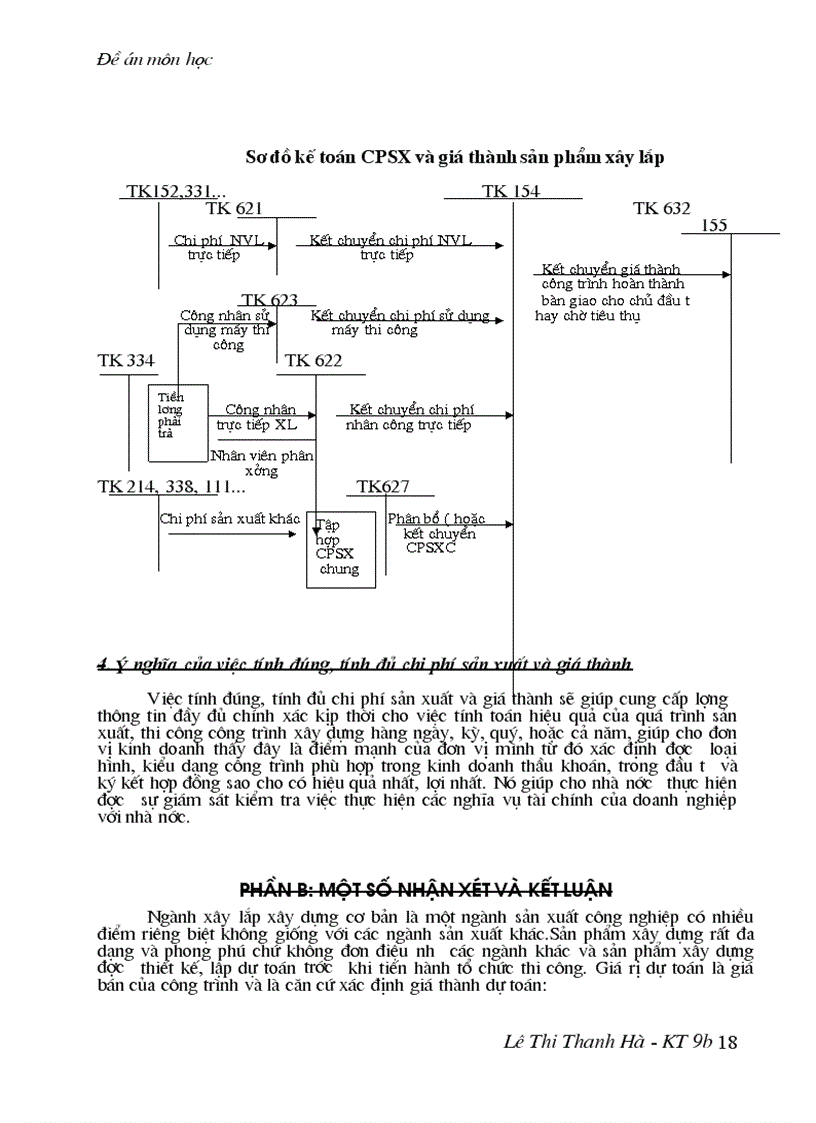 image for page Hạch toán chi phí sản xuất và tính giá thành sản phẩm xây lắp xây dựng cơ bản