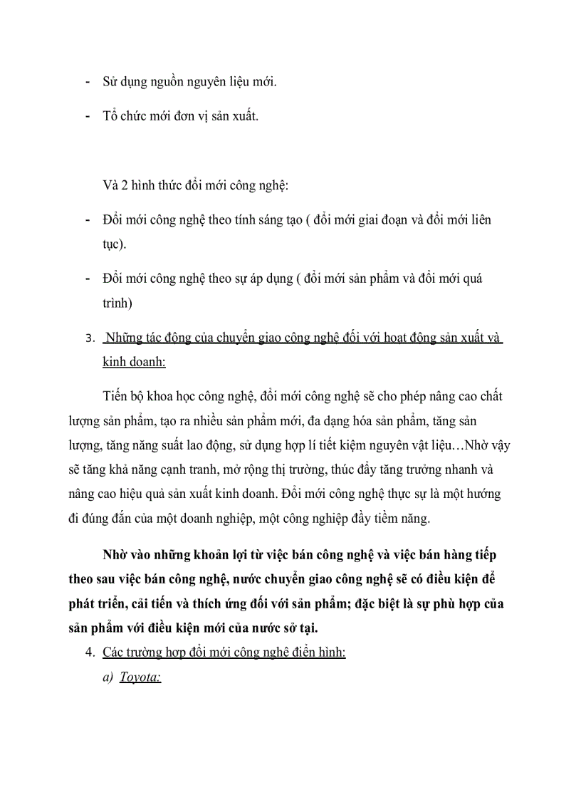 image for page Những tác động tích cực của việc chuyển giao công nghệ quốc tế đối với nước chuyển giao