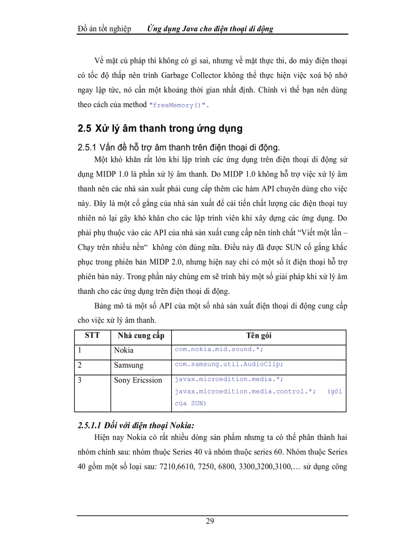 image for page Ứng dụng Java cho điện thoại di động