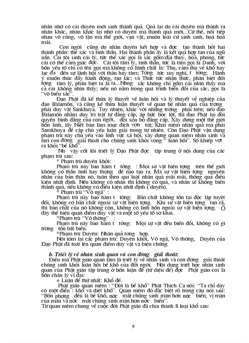 image for page Những nét đặc thù của triết học ấn độ cổ đại Tư tưởng triết học phật giáo và những giá trị của nó