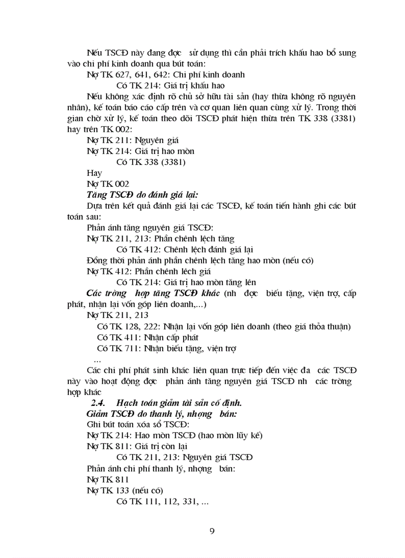 image for page Kế toán nội dung biến động TSCĐ hữu hình trong các doanh nghiệp theo hướng vận dụng hệ thống chuẩn mực kế toán Việt nam