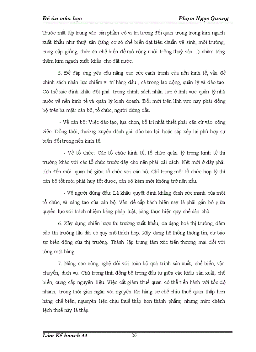 image for page Kế hoạch chuyển dịch cơ cấu ngành kinh tế thời kỳ 2006 2010