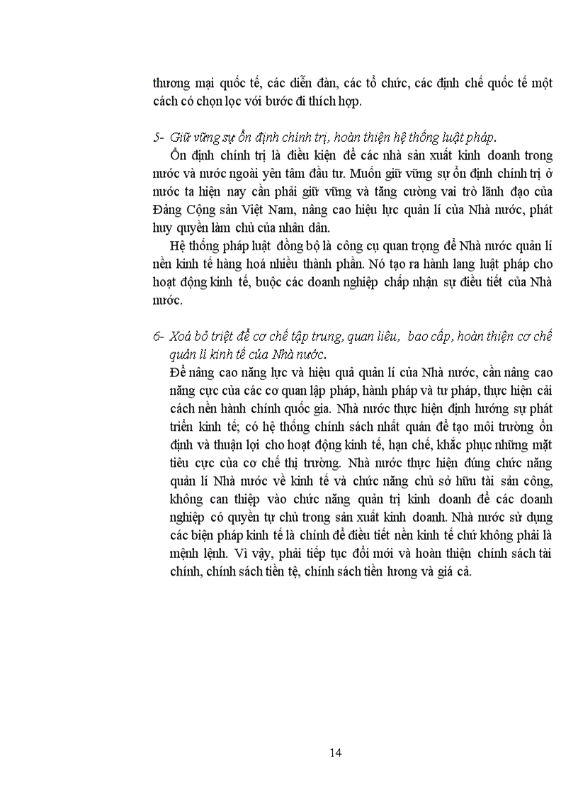 image for page Những giải pháp cơ bản để phát triển nền kinh tế thị trường định hướng xã hội chủ nghĩa ở Việt Nam